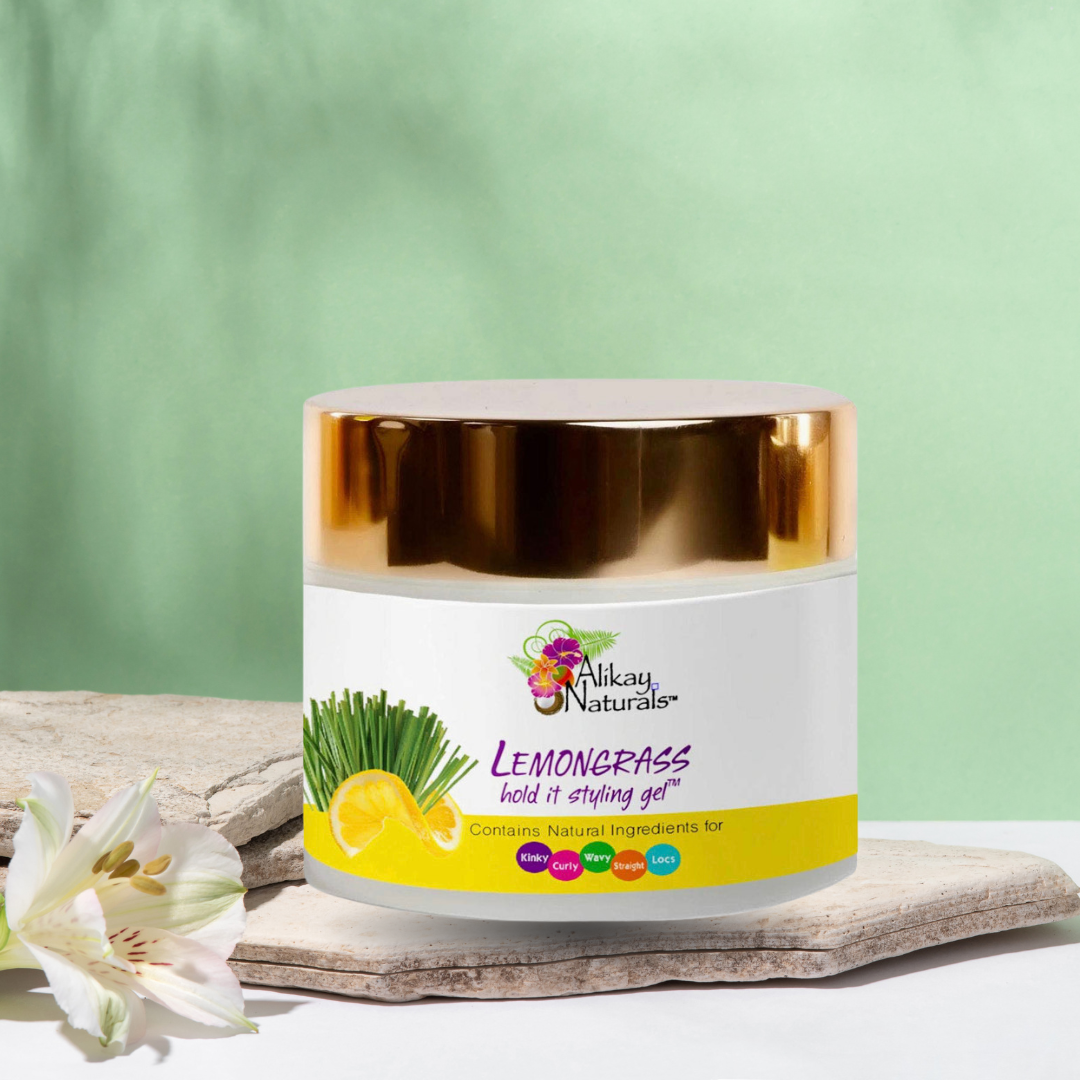 Lemongrass Hold It Styling Gel 8oz (Alikay)